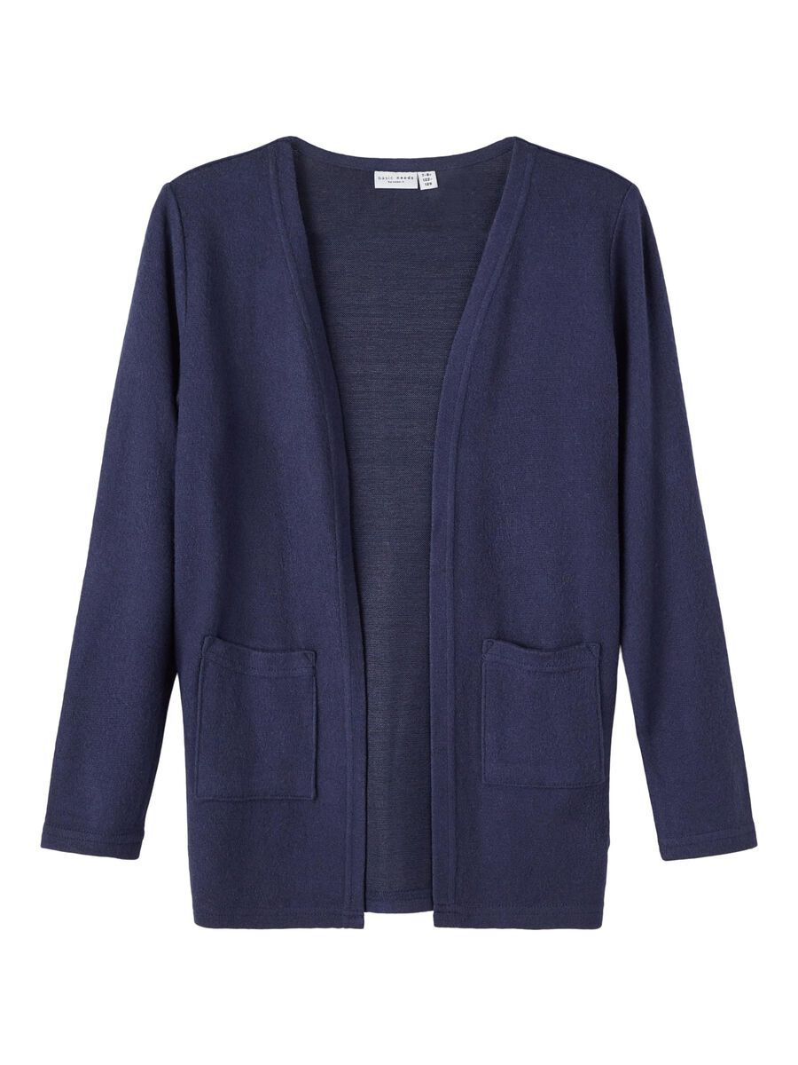 LANGE PASVORM GEBREID VEST