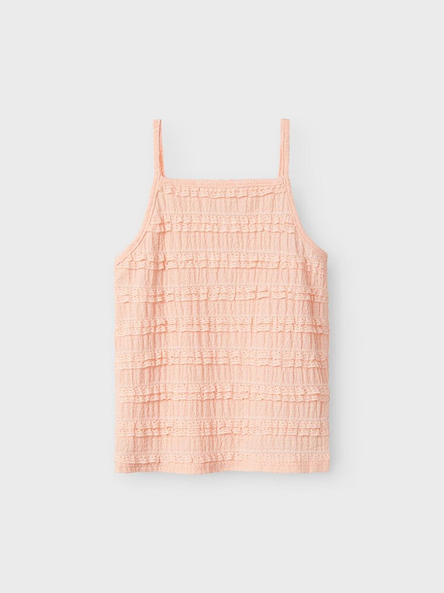 KORTE TOP MET BANDJES