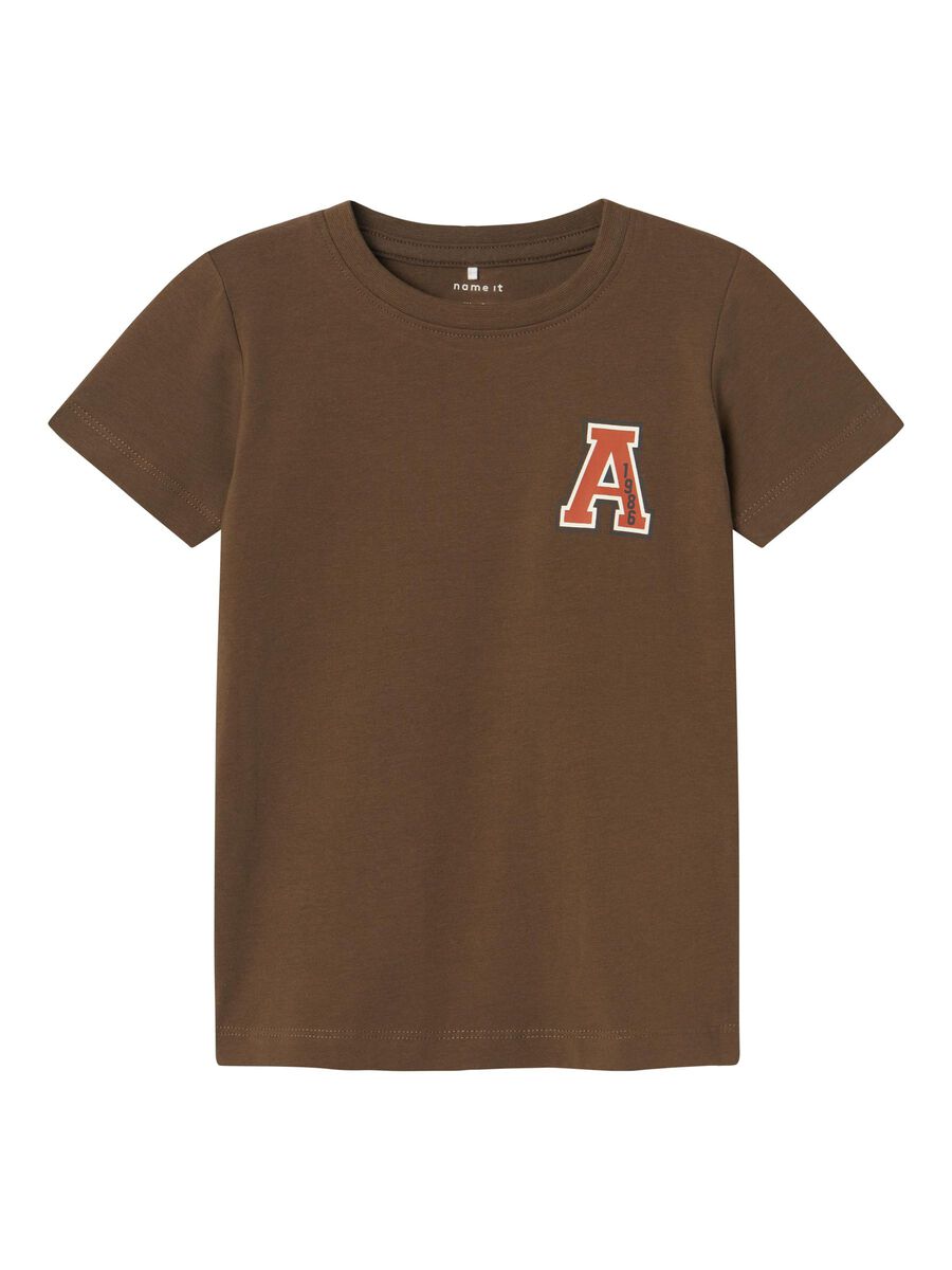 PRINT OP DE ACHTERKANT T-SHIRT