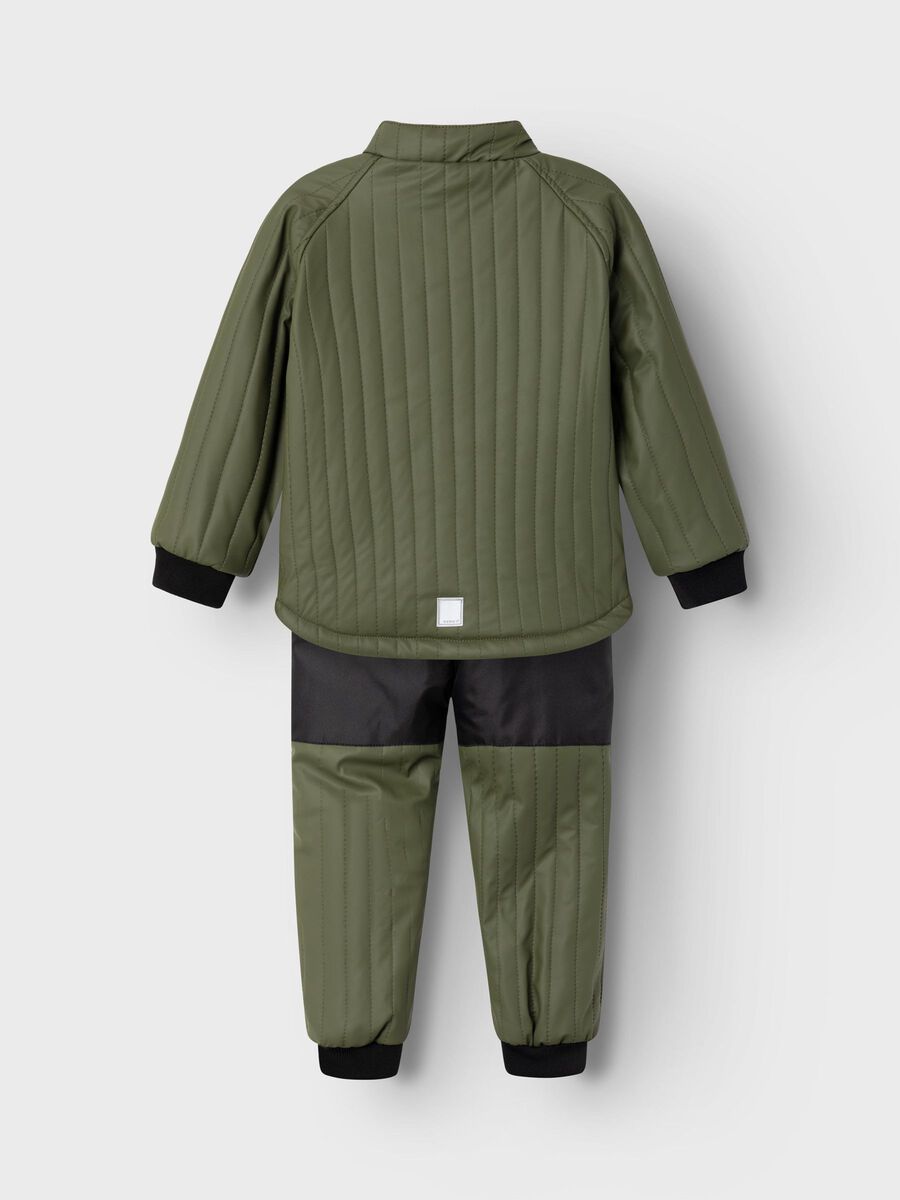 LANGE MOUWEN DOORGESTIKTE SET