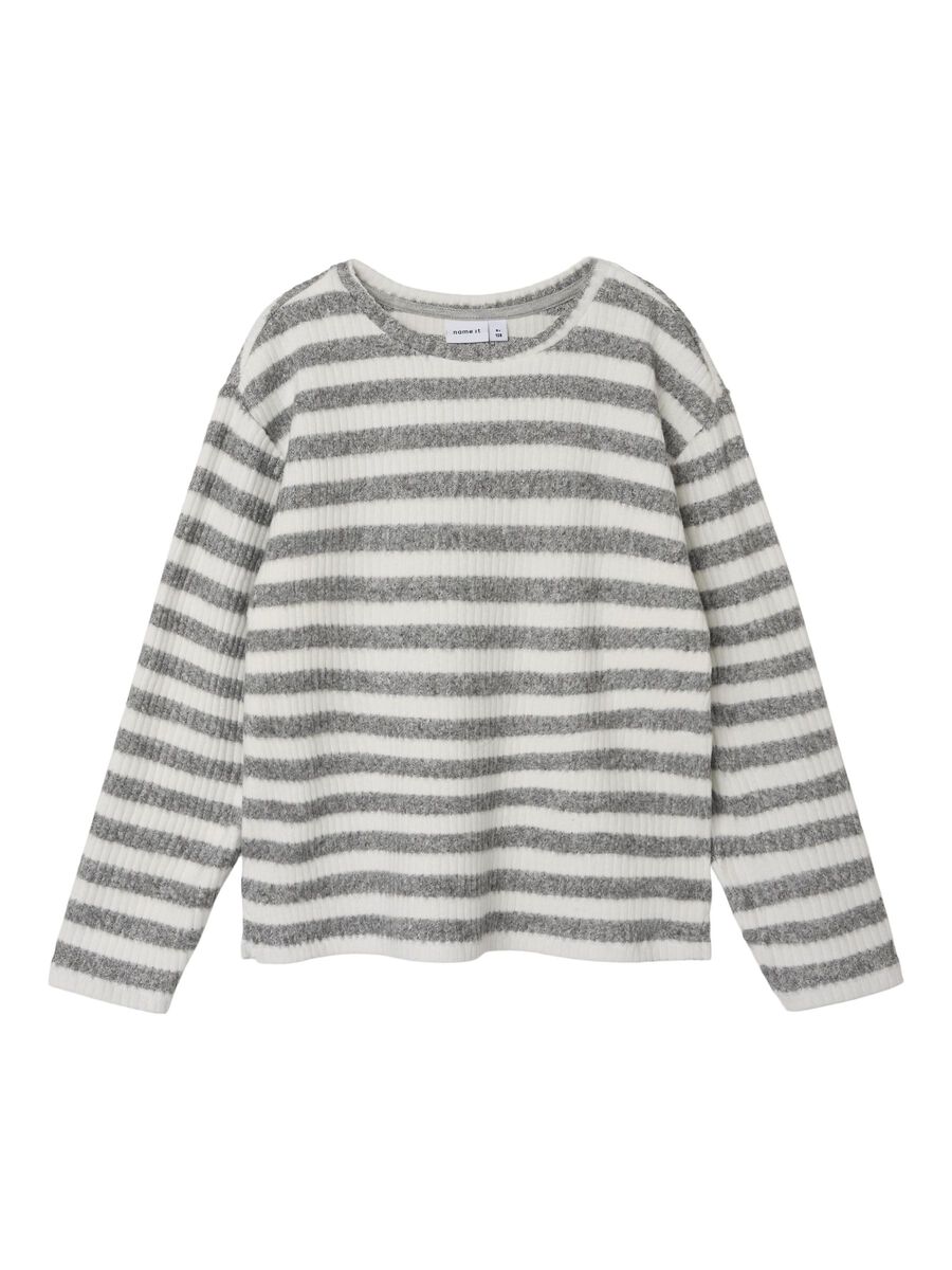 REGULAR FIT TOP MET LANGE MOUWEN