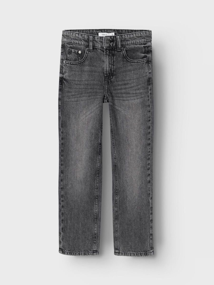 STRAIGHT LEG JEANS