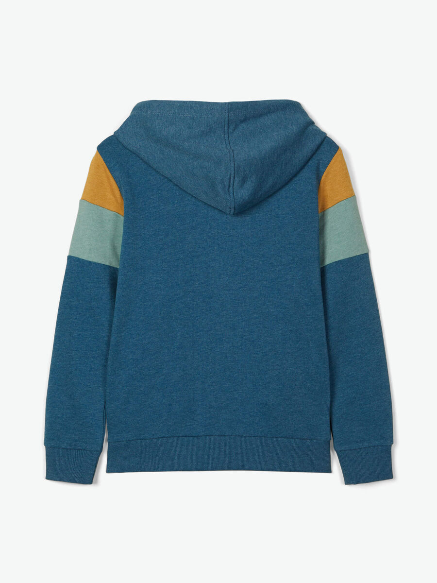 COLOURBLOCKING SWEATVEST