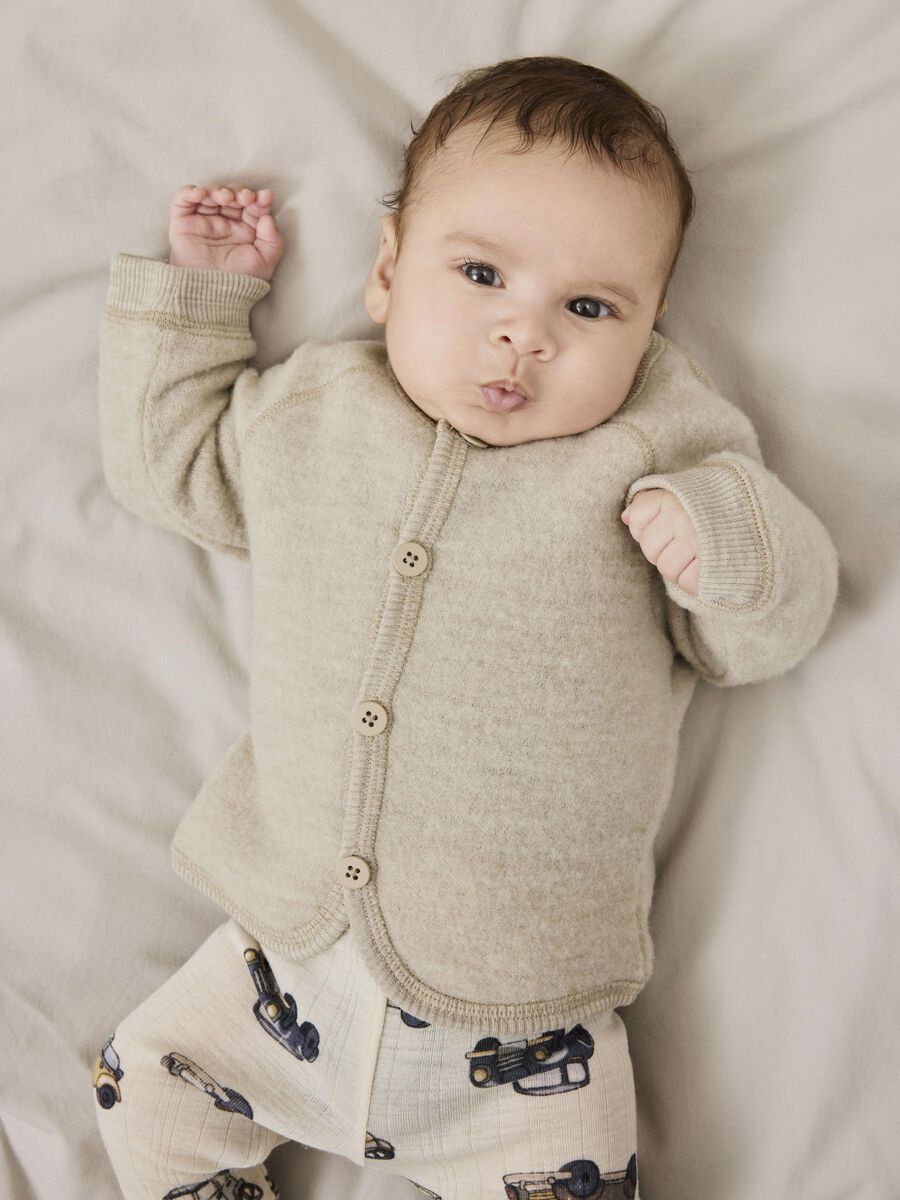 MERINOWOL GEBREID VEST