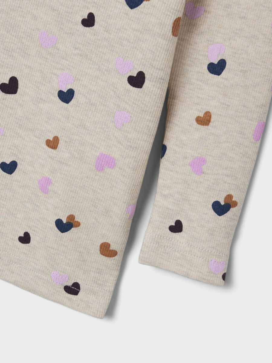 REGULAR FIT TOP MET LANGE MOUWEN