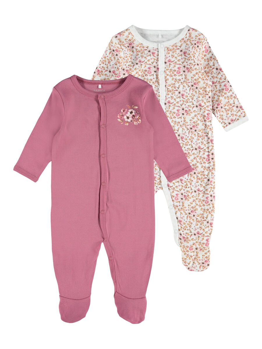 2-PACK DRUKKNOPEN PYJAMA