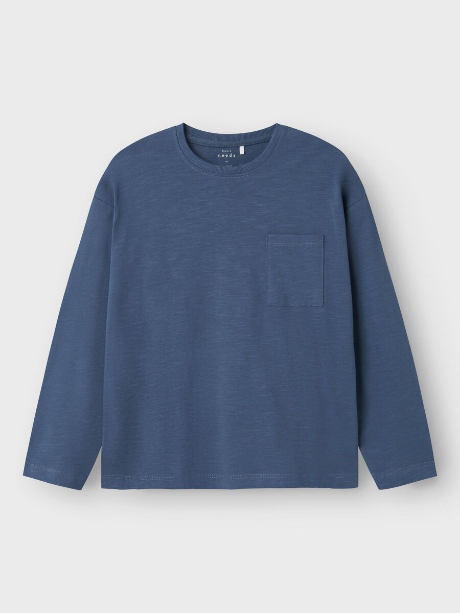 BOX FIT TOP MET LANGE MOUWEN