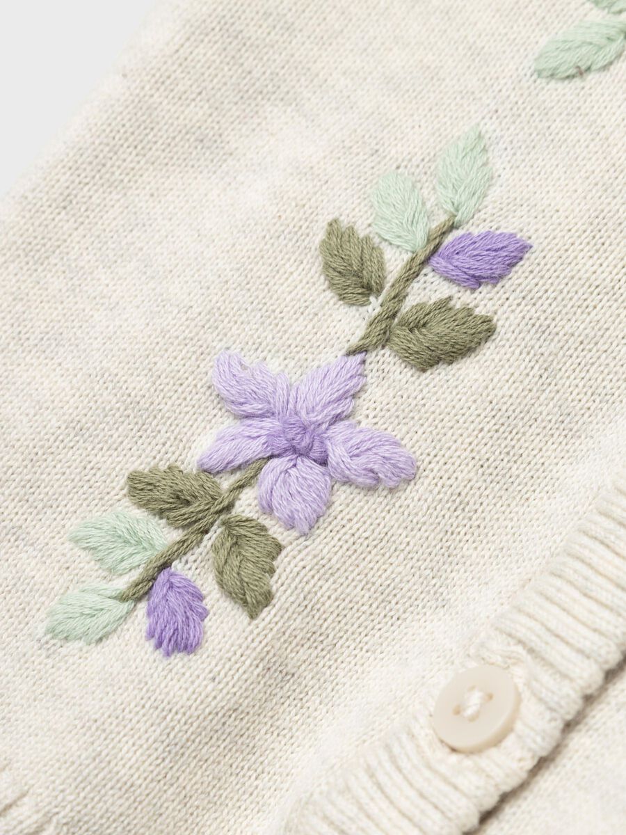 LANGE MOUWEN GEBREID VEST