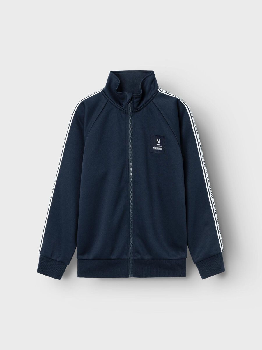 LANGE MOUWEN SWEATVEST