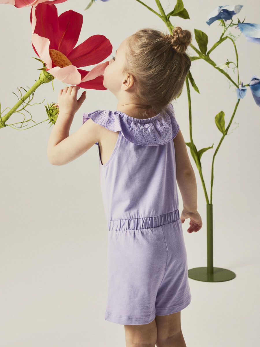 OFF-SHOULDER PLAYSUIT