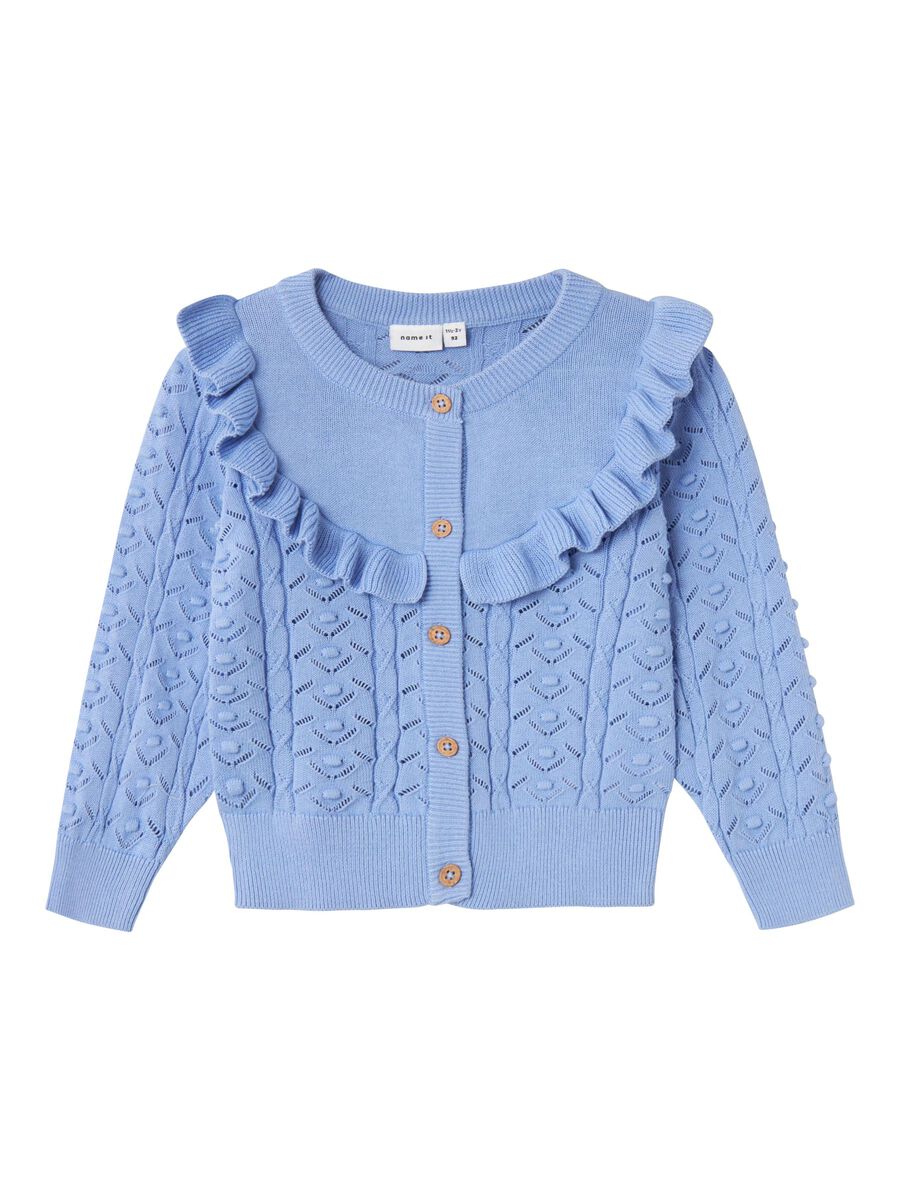 LANGE MOUWEN GEBREID VEST