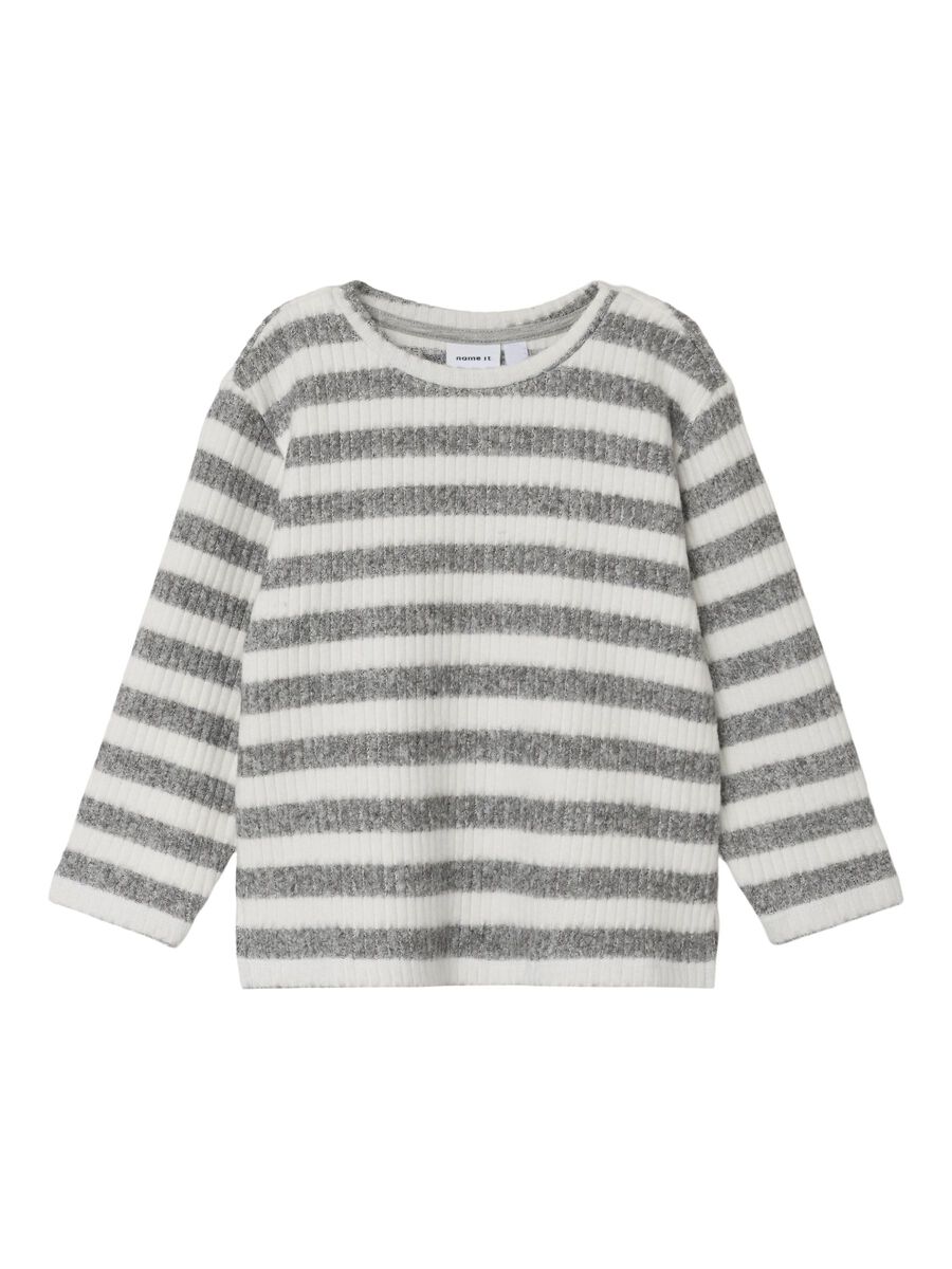 REGULAR FIT TOP MET LANGE MOUWEN