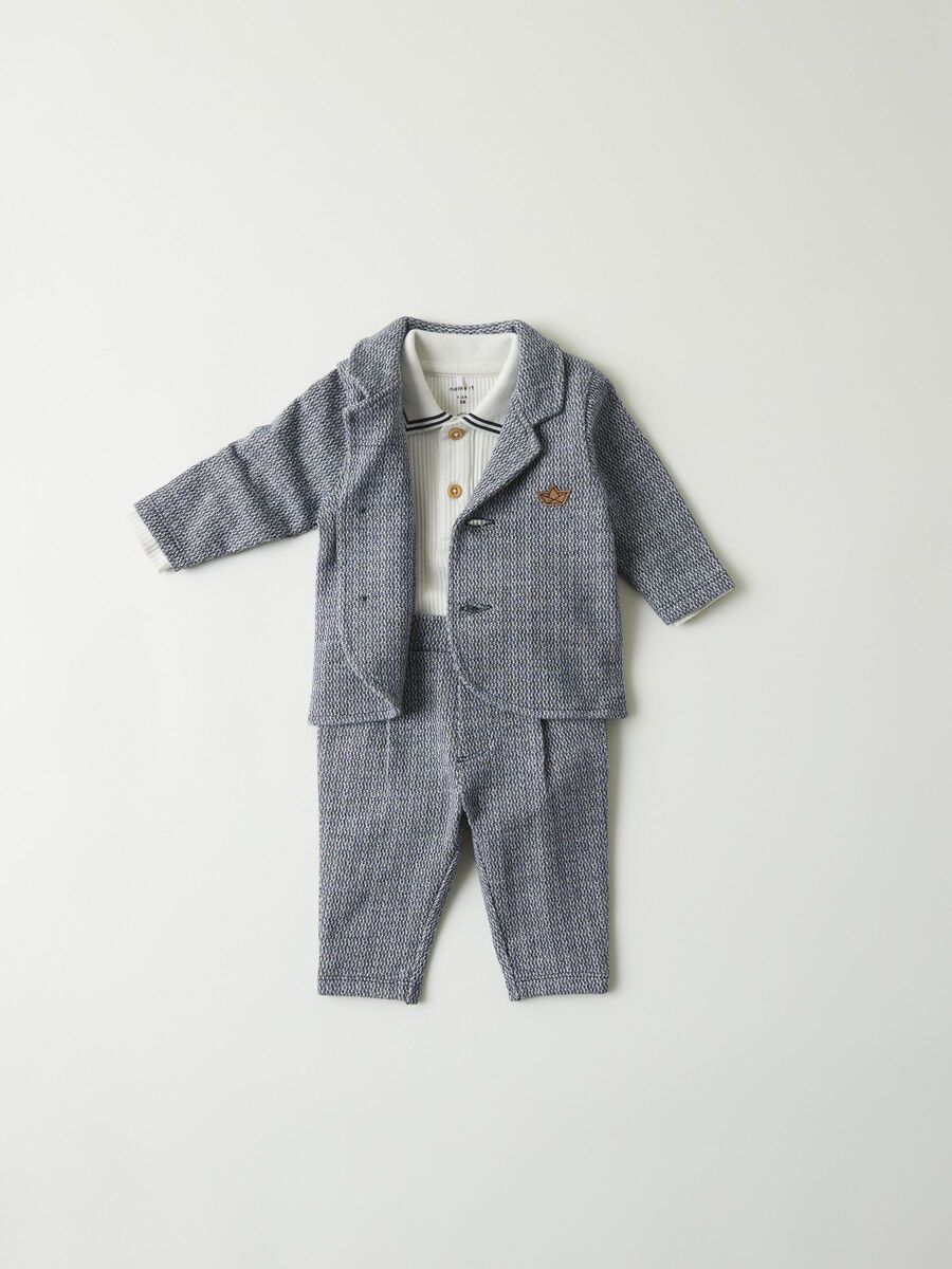 LANGE MOUWEN POLO ROMPER