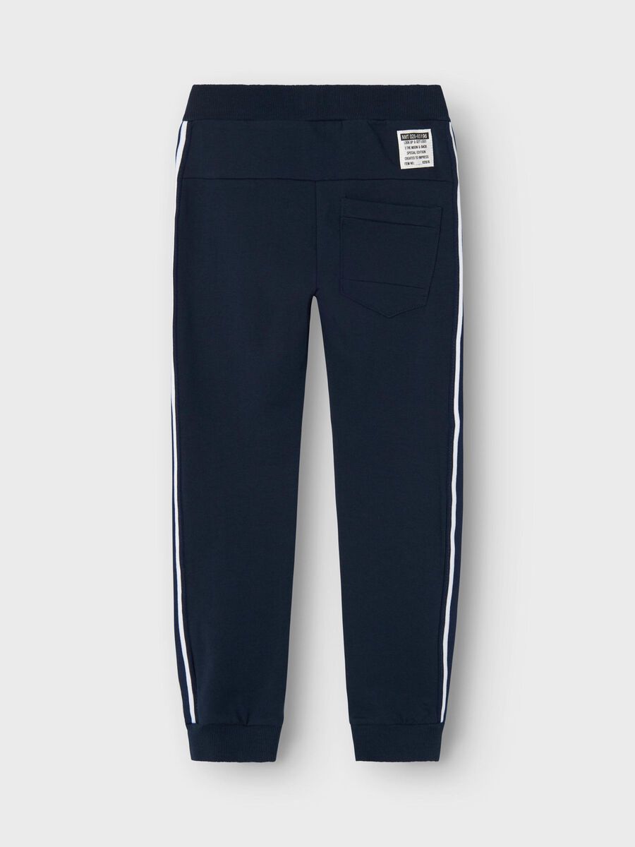 ZIJSTREEP SWEATBROEK