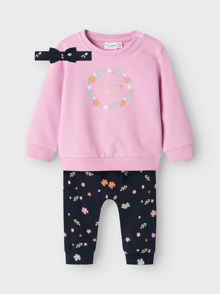 REGULAR FIT SET VAN SWEAT-ITEMS