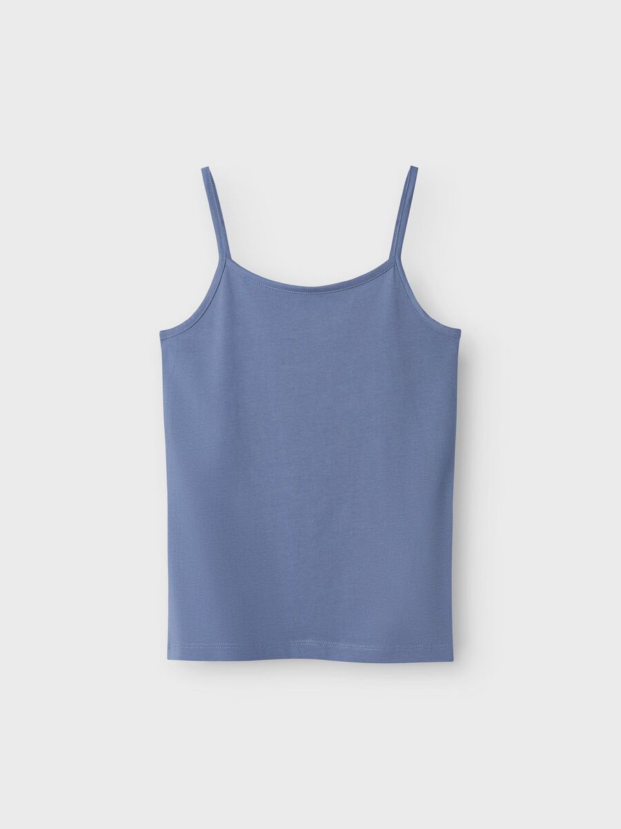 KORTE TOP MET BANDJES