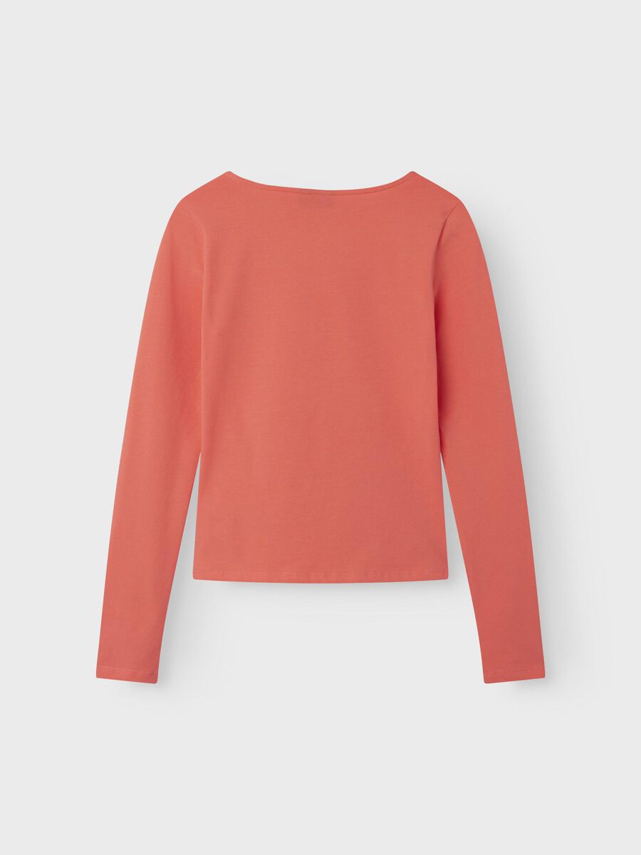 - SLIM TOP MET LANGE MOUWEN