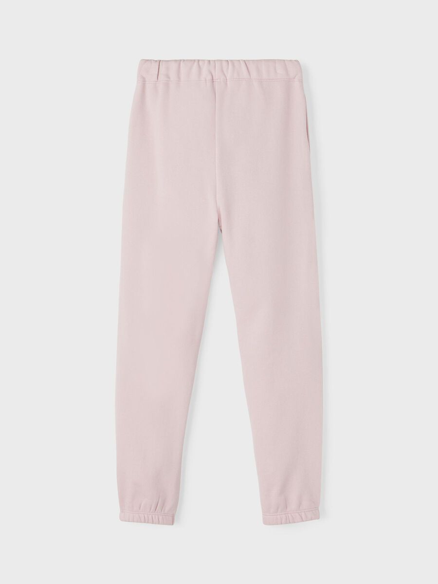 ZACHTE ELASTISCHE TAILLE SWEATPANTS