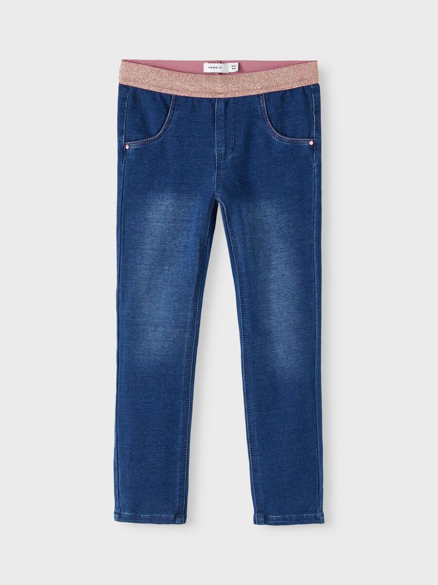 SLIM FIT SWEAT JEANS