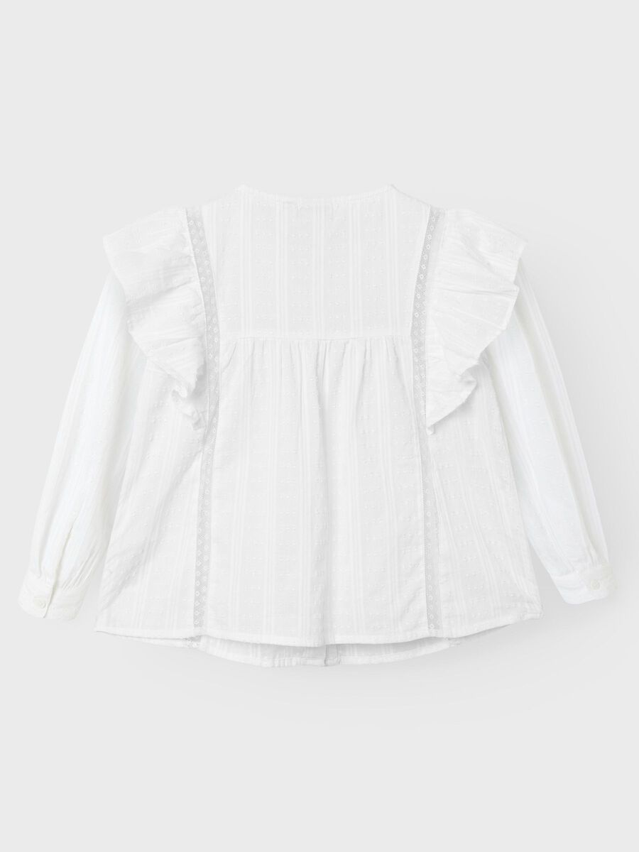 REGULAR FIT TOP MET LANGE MOUWEN