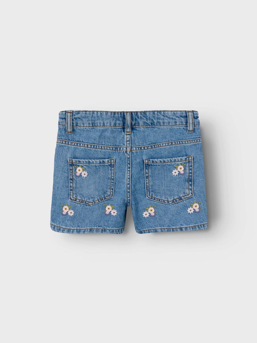 REGULAR FIT DENIM SHORT
