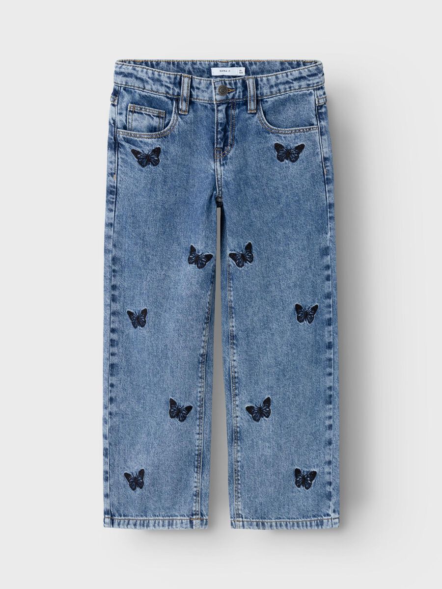 WIJDE PIJPEN JEANS