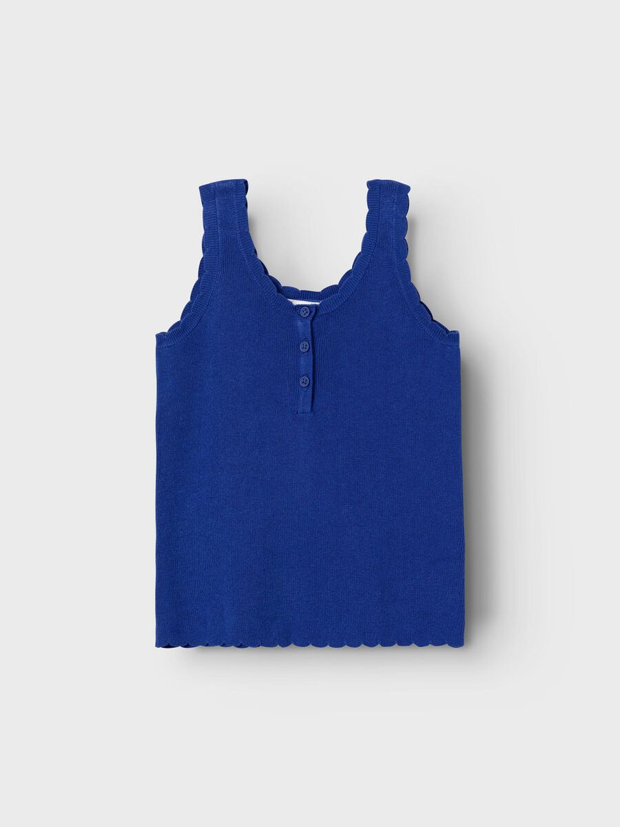 GEBREID TOP MET BANDJES