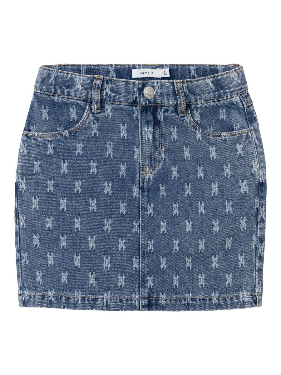 PRINT DENIM ROK