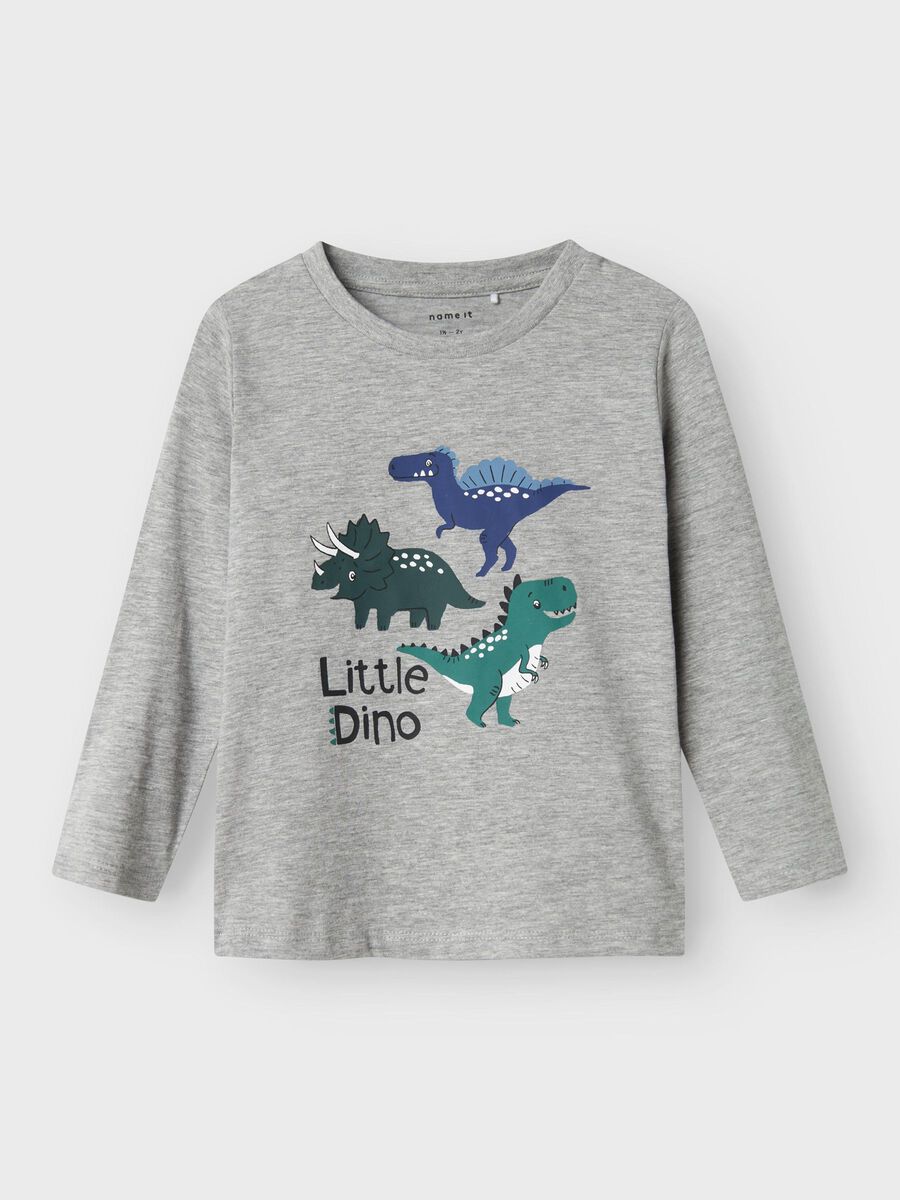 REGULAR FIT TOP MET LANGE MOUWEN