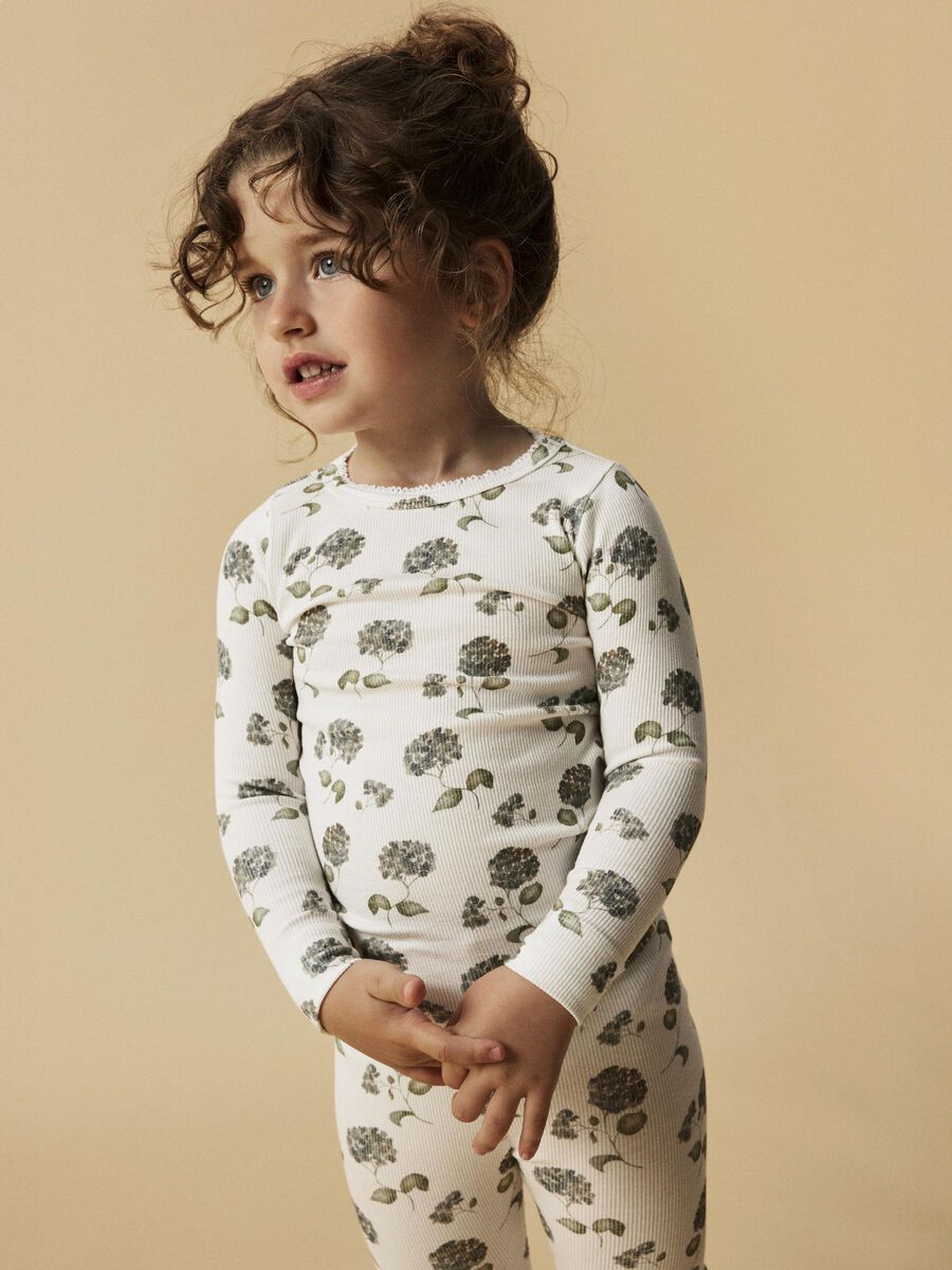 SLIM FIT TOP MET LANGE MOUWEN