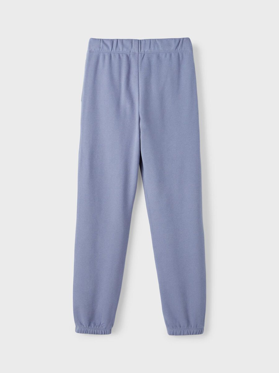 ZACHTE ELASTISCHE TAILLE SWEATPANTS