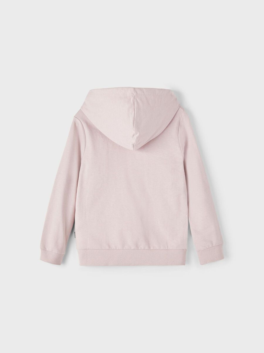 KATOEN RITSSLUITING HOODIE