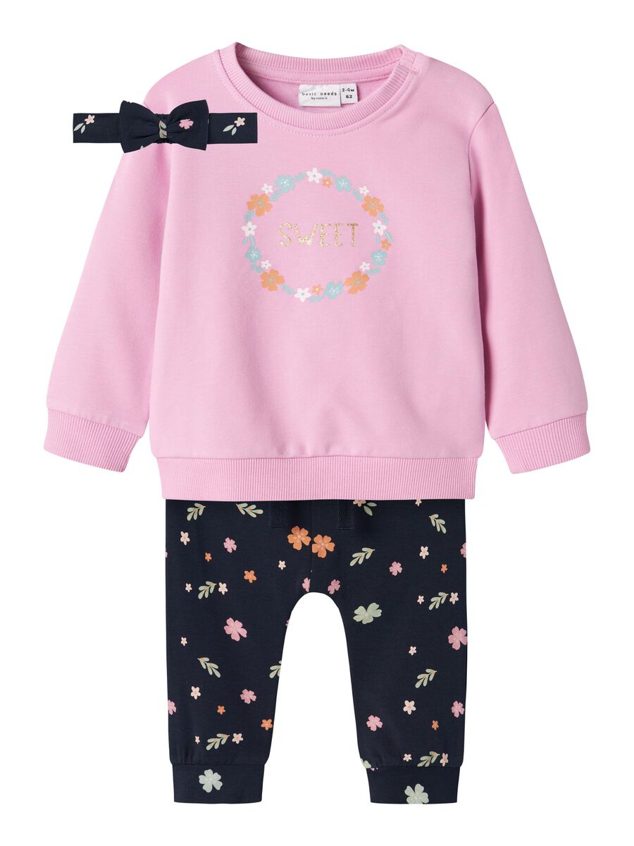 REGULAR FIT SET VAN SWEAT-ITEMS