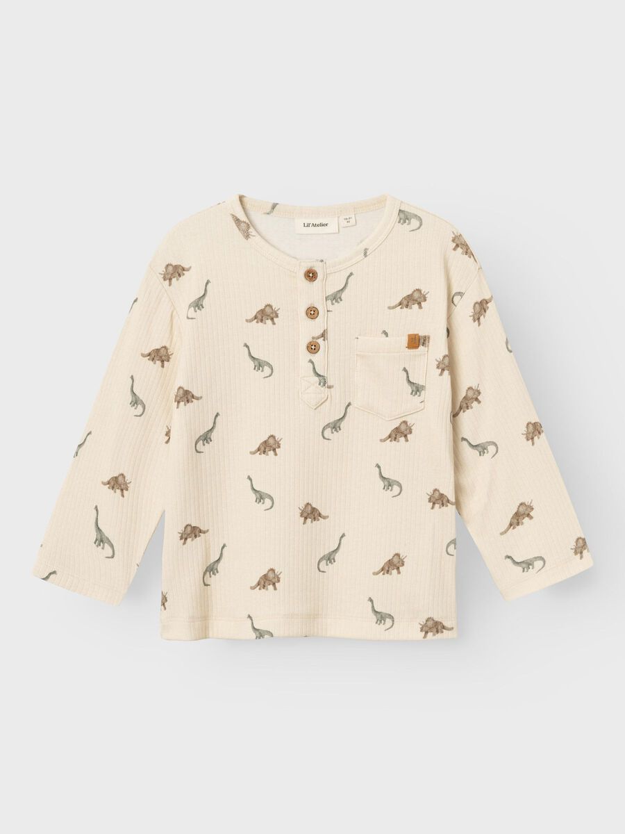 PRINT TOP MET LANGE MOUWEN
