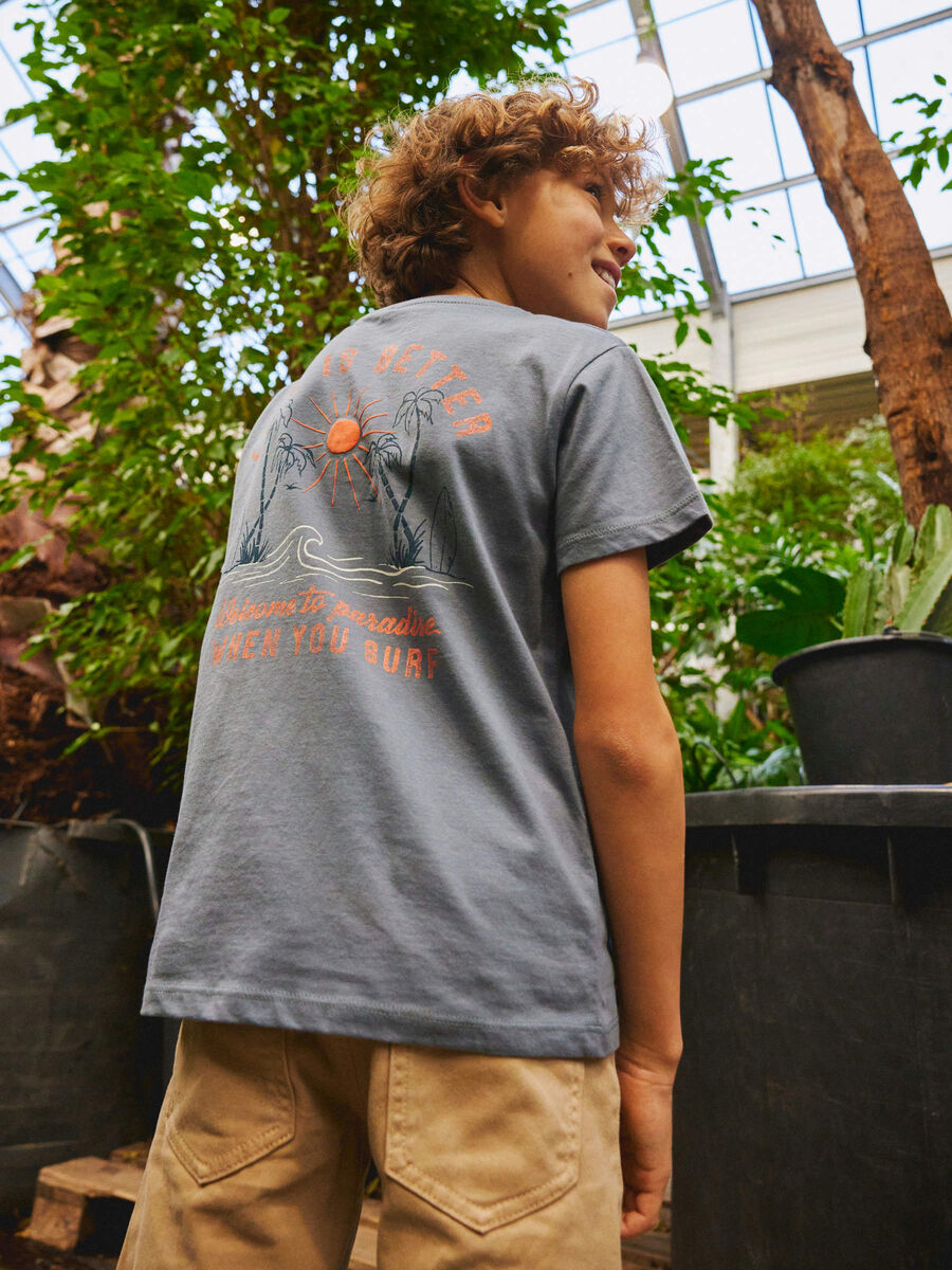 SLIM FIT TWILL SHORTS