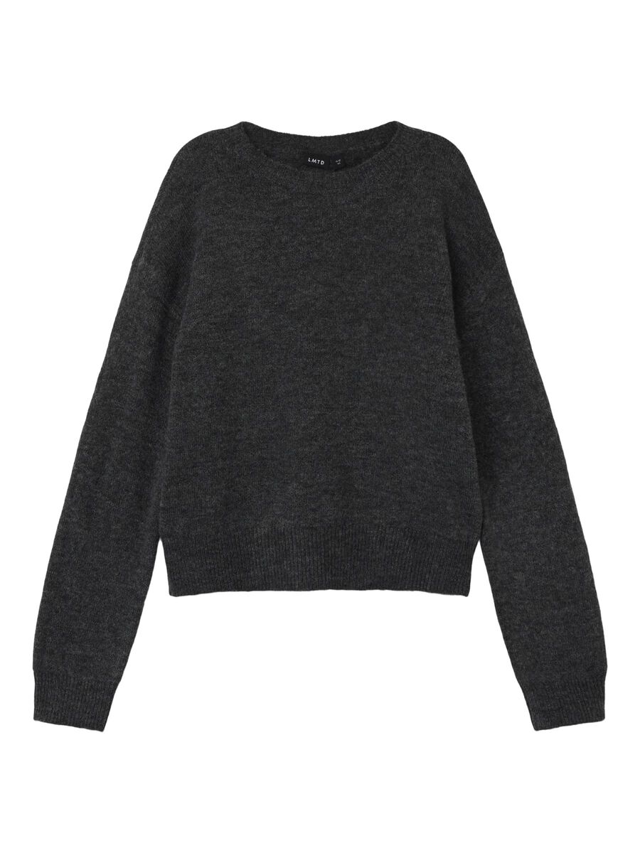 LANGE MOUWEN GEBREIDE TRUI