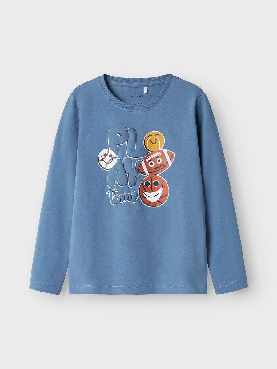 PRINT TOP MET LANGE MOUWEN