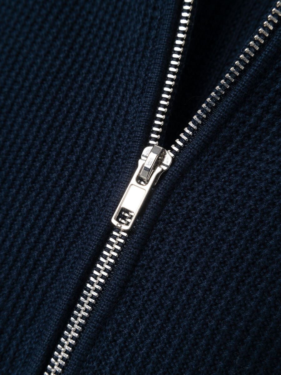 REGULAR FIT GEBREID VEST