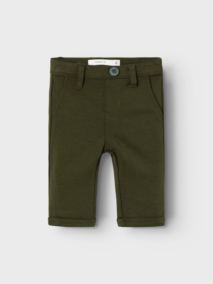 SLIM FIT COMFORTABELE BROEK