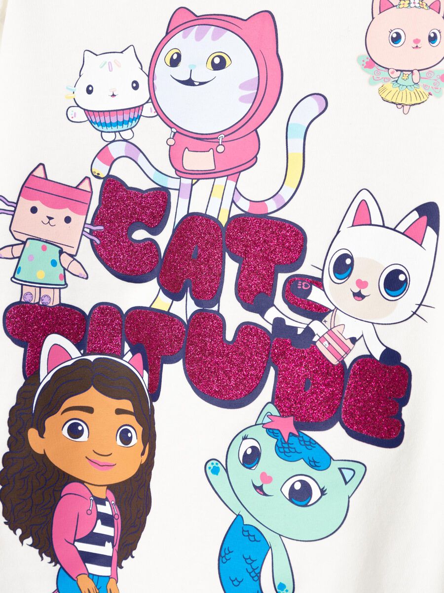 GABBY'S POPPENHUIS TOP MET LANGE MOUWEN