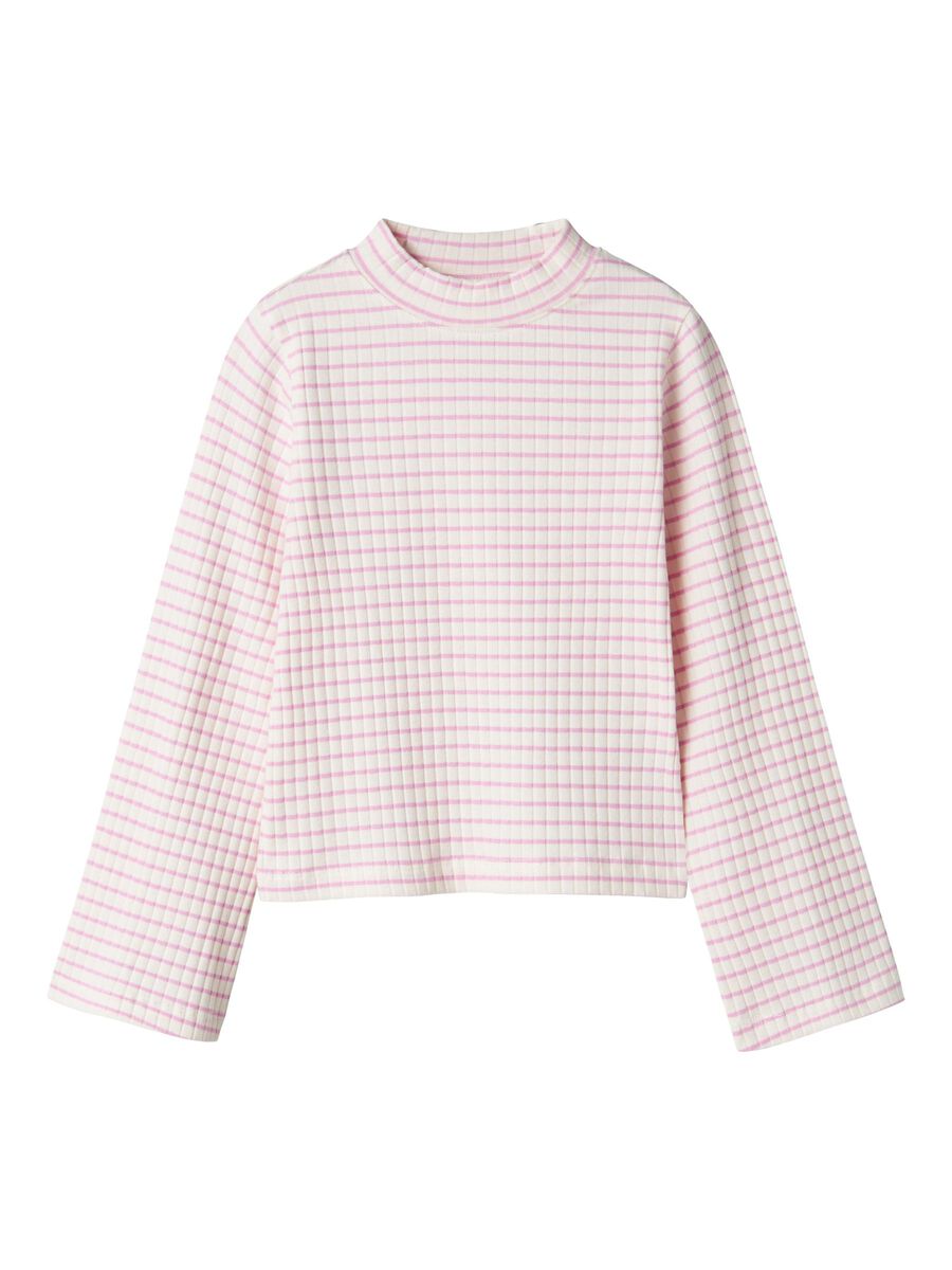 KORTE TOP MET LANGE MOUWEN