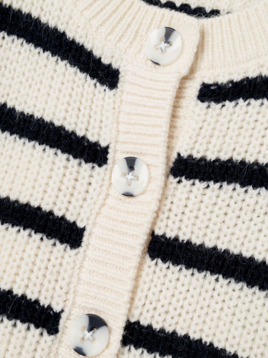 BOXY FIT GEBREID VEST