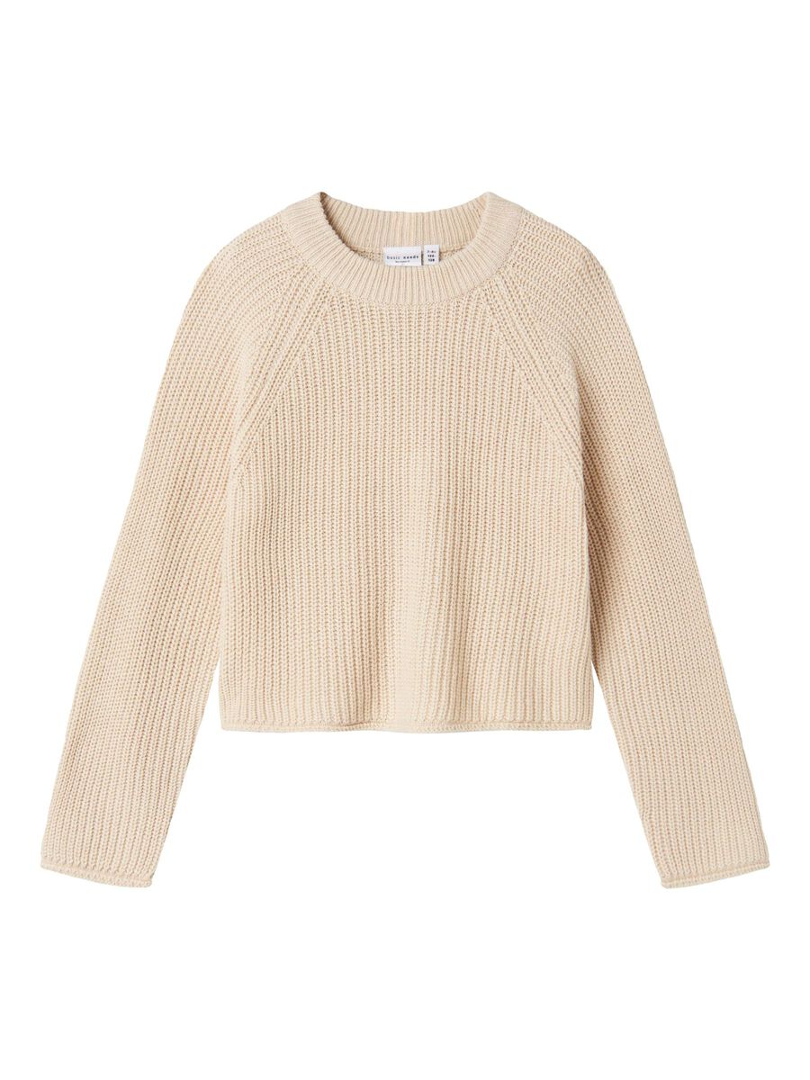 LOOSE FIT GEBREIDE TRUI