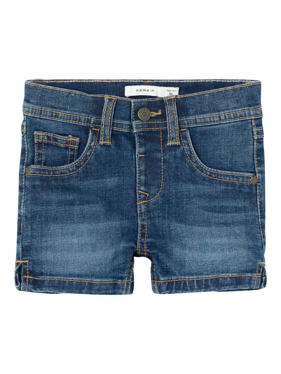 SLIM FIT DENIM SHORT