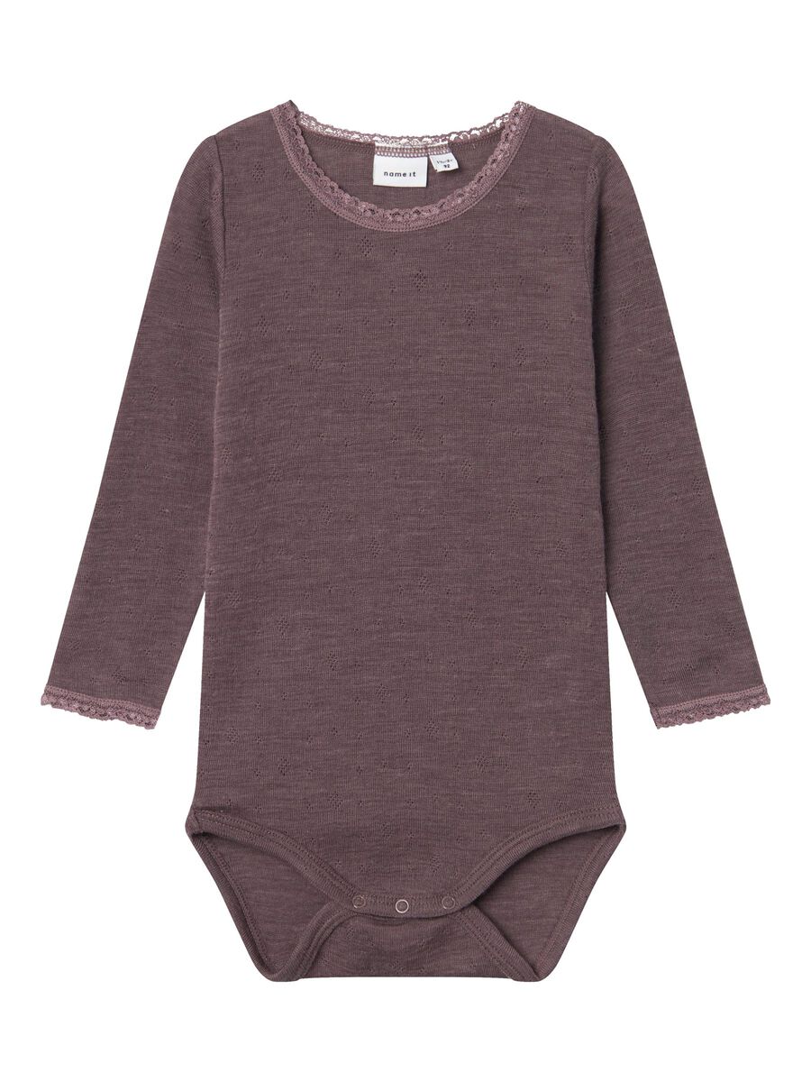 MERINO WOL ROMPER
