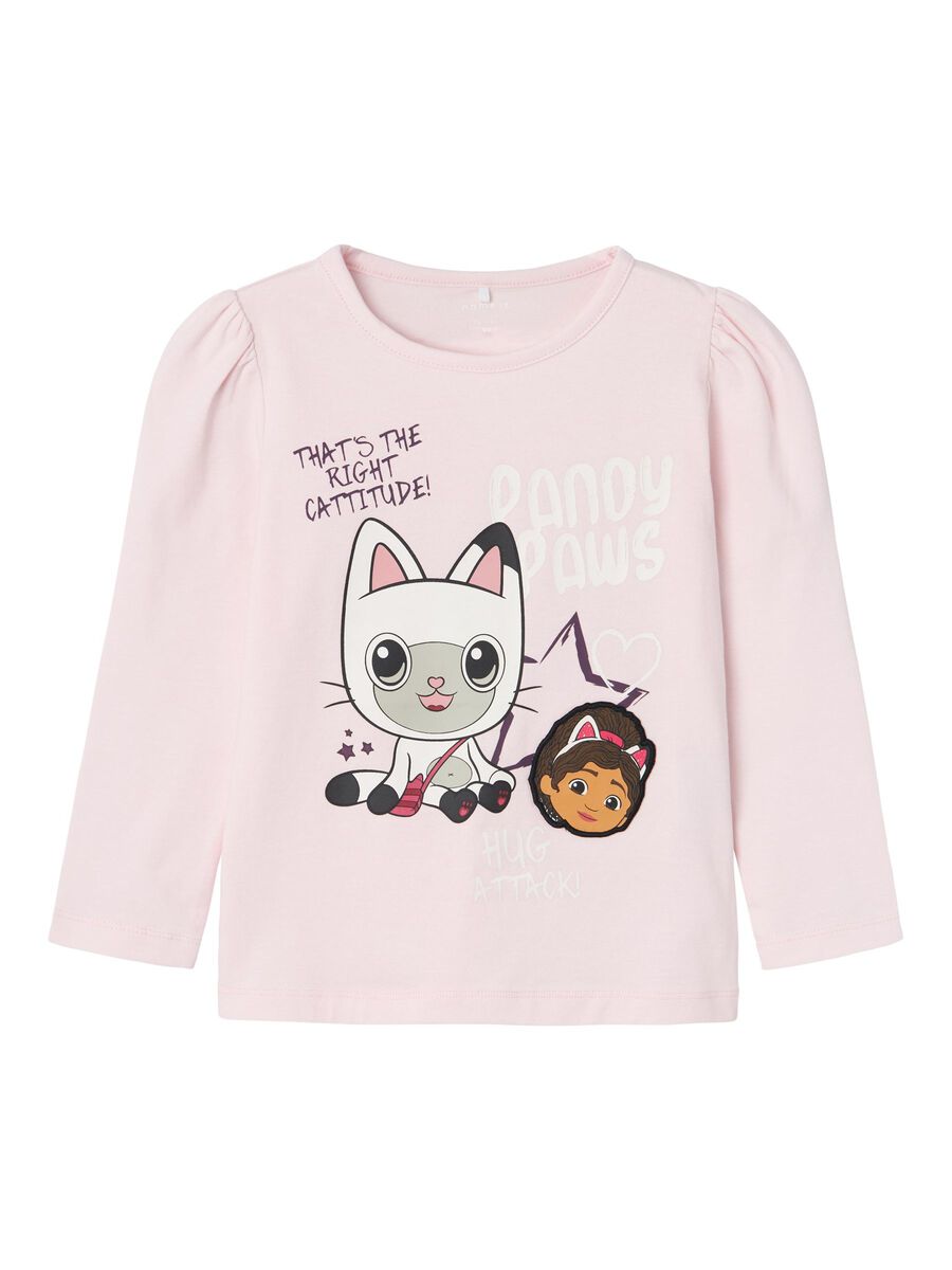 GABBY'S POPPENHUIS TOP MET LANGE MOUWEN