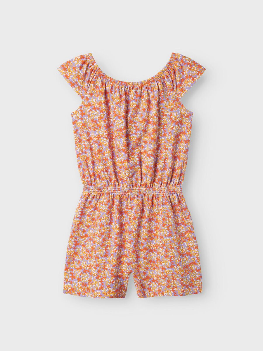 OFF-SHOULDER PLAYSUIT
