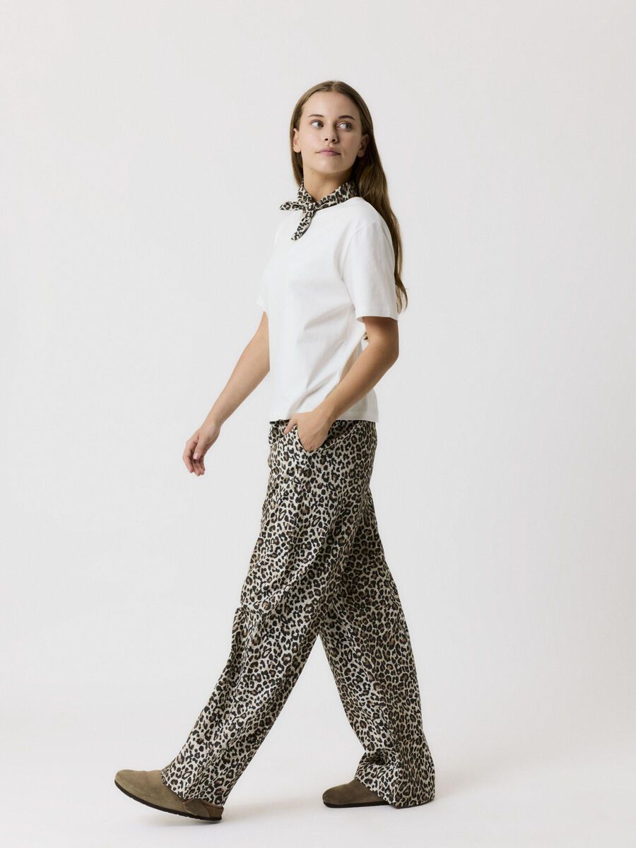 STRAIGHT-FIT LUIPAARD BROEK