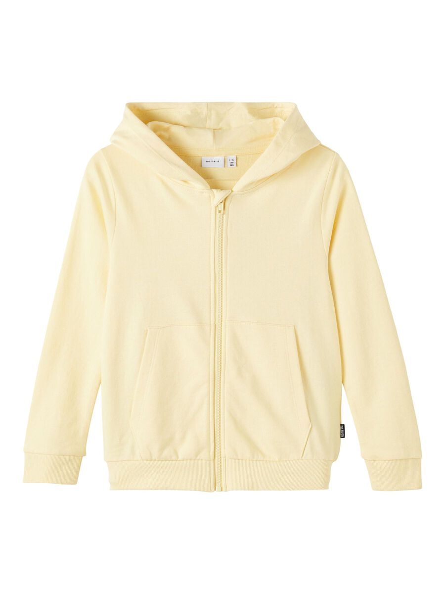 KATOEN RITSSLUITING HOODIE