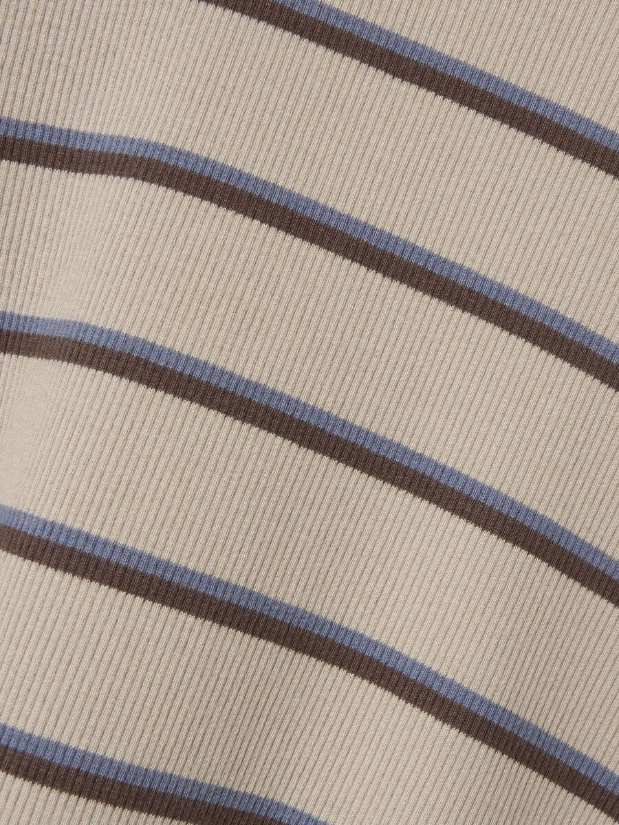 REGULAR FIT TOP MET LANGE MOUWEN